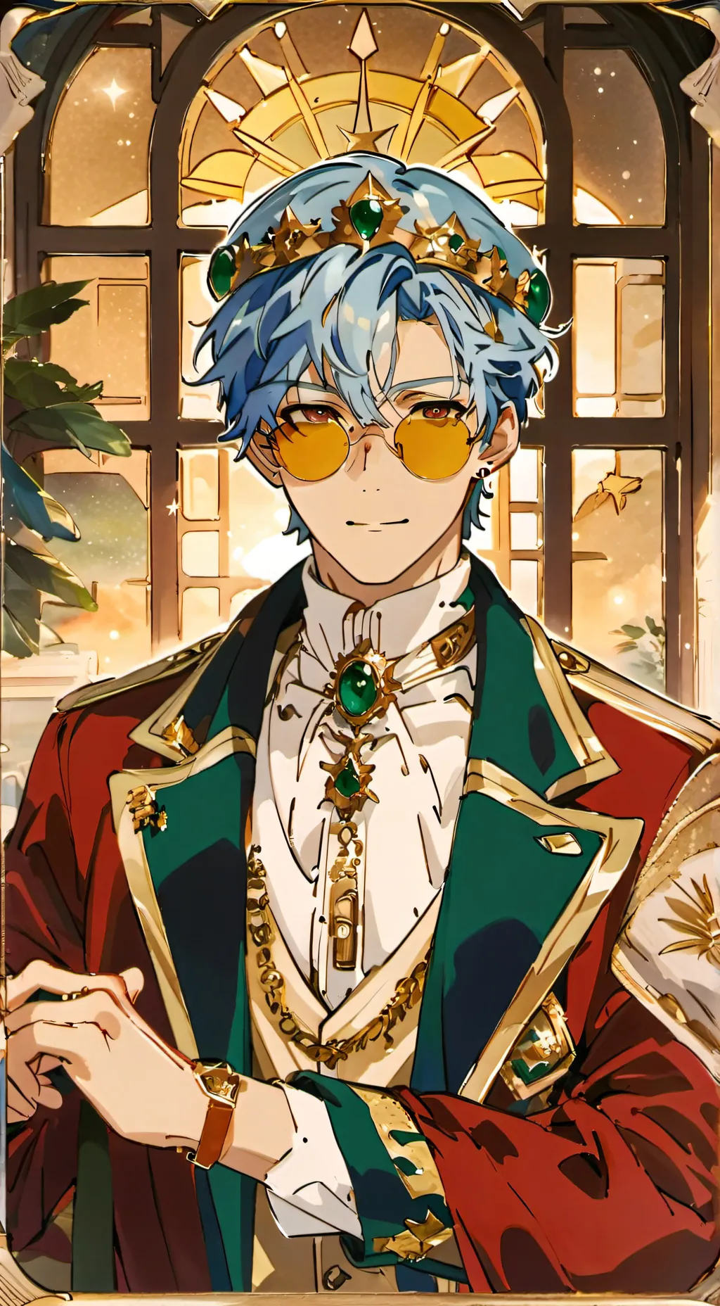ai character: Prince Moon background