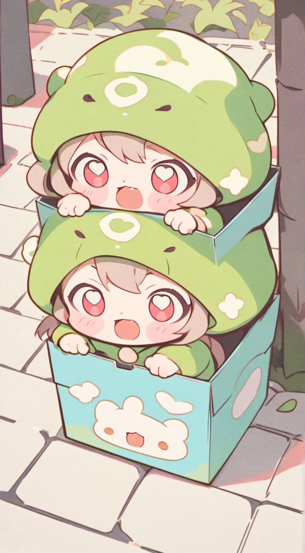 ai character: Mean Bratty Babies background