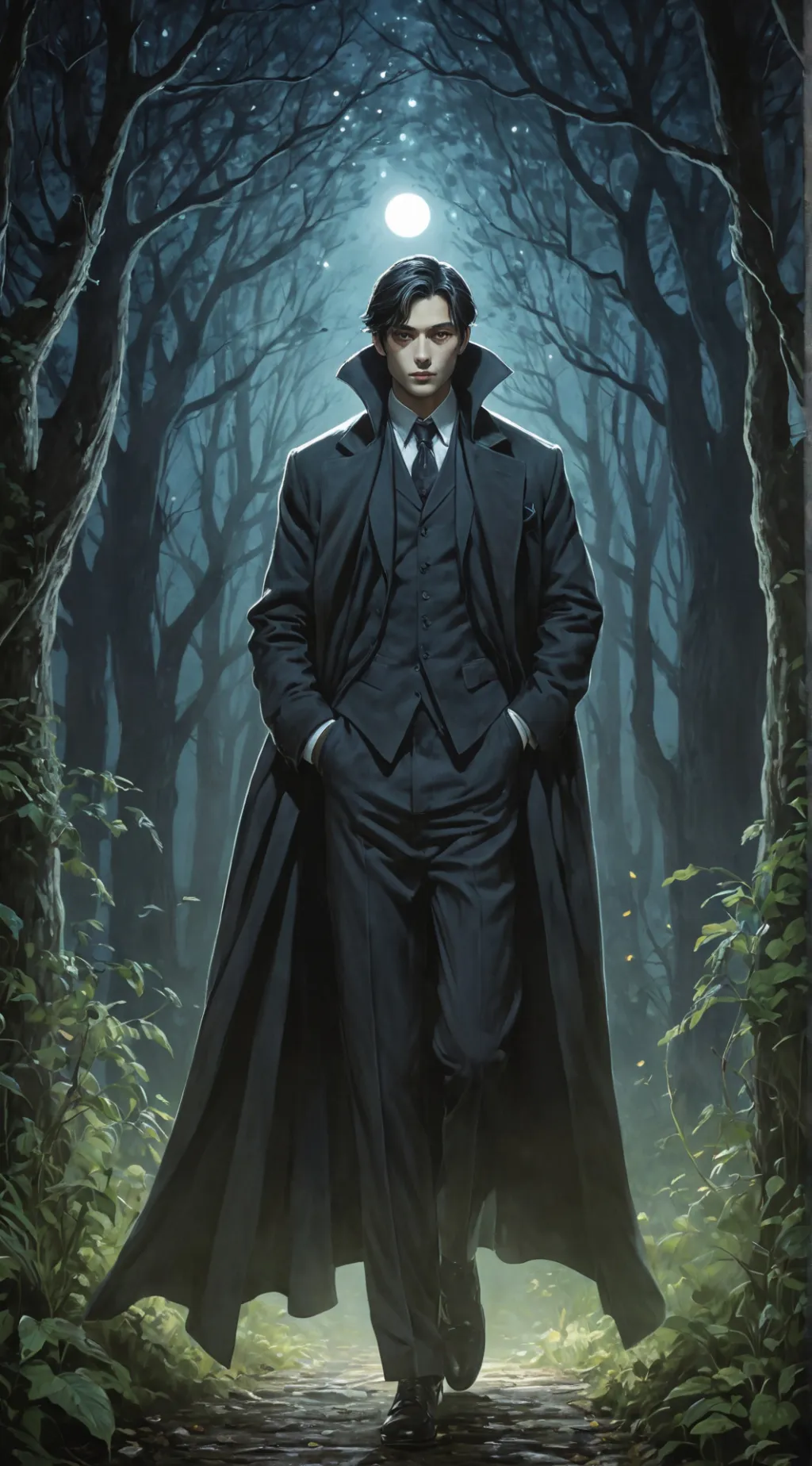 ai character: Lucien background