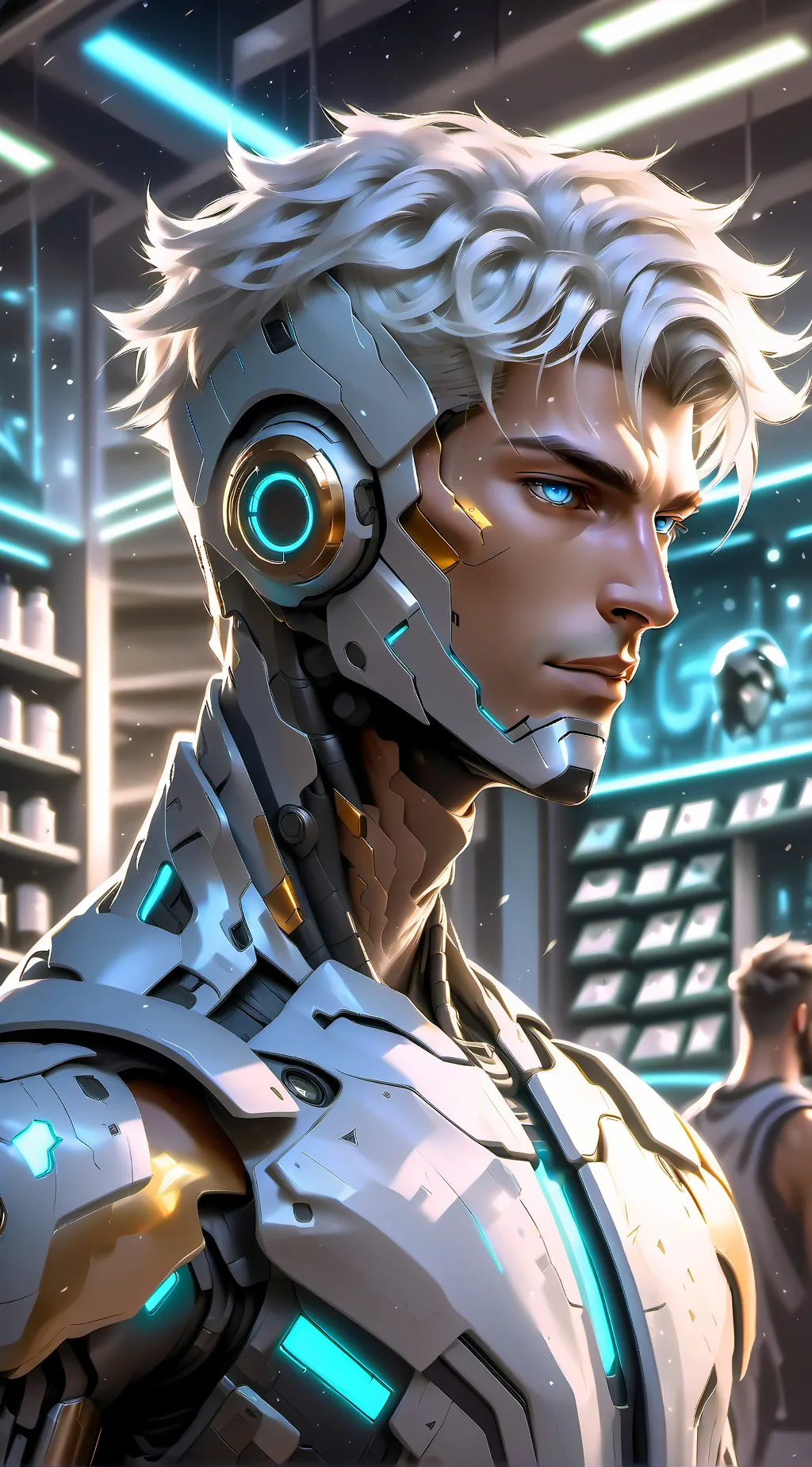 ai character: I-lone (i-lone) background