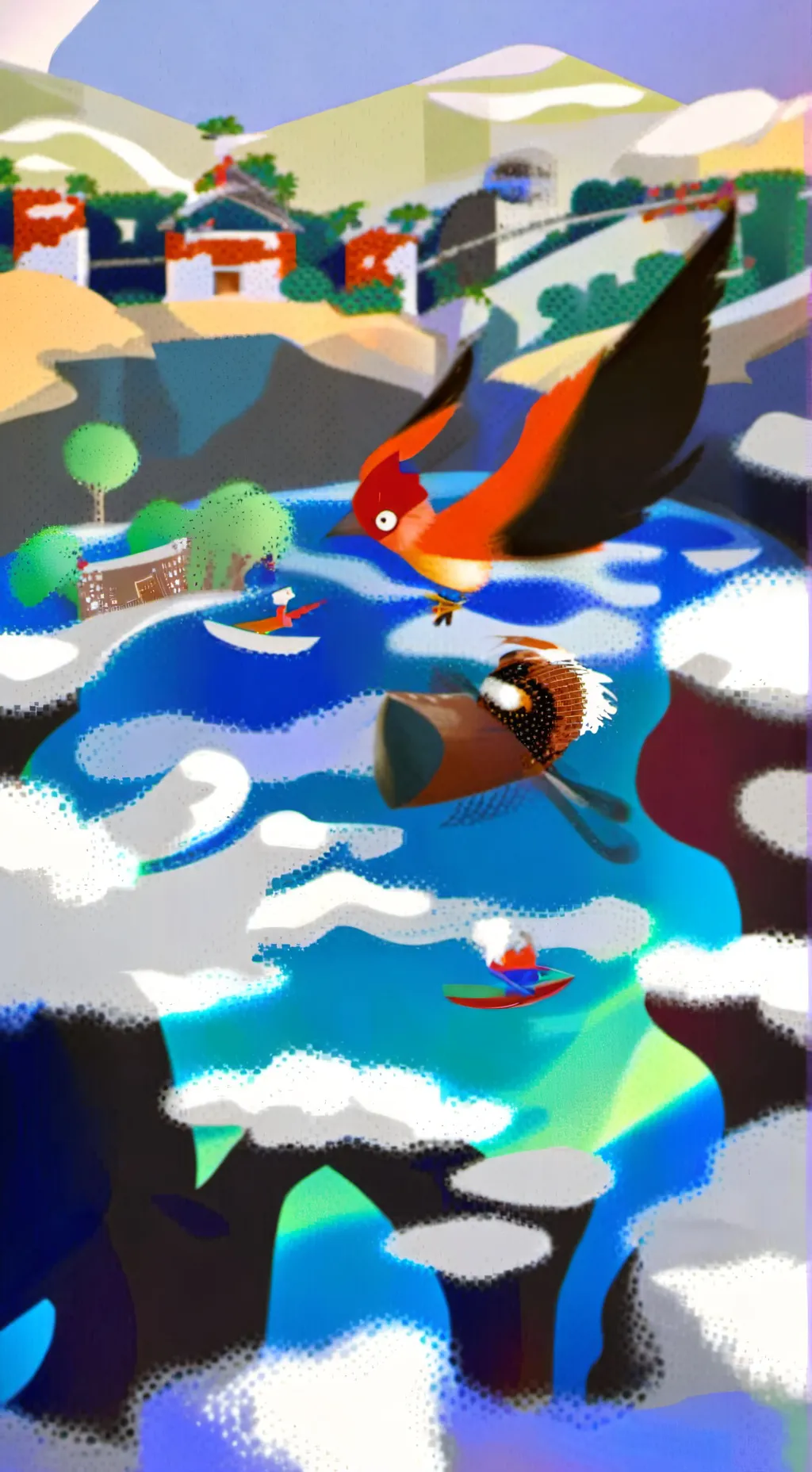 ai character: Blarg background