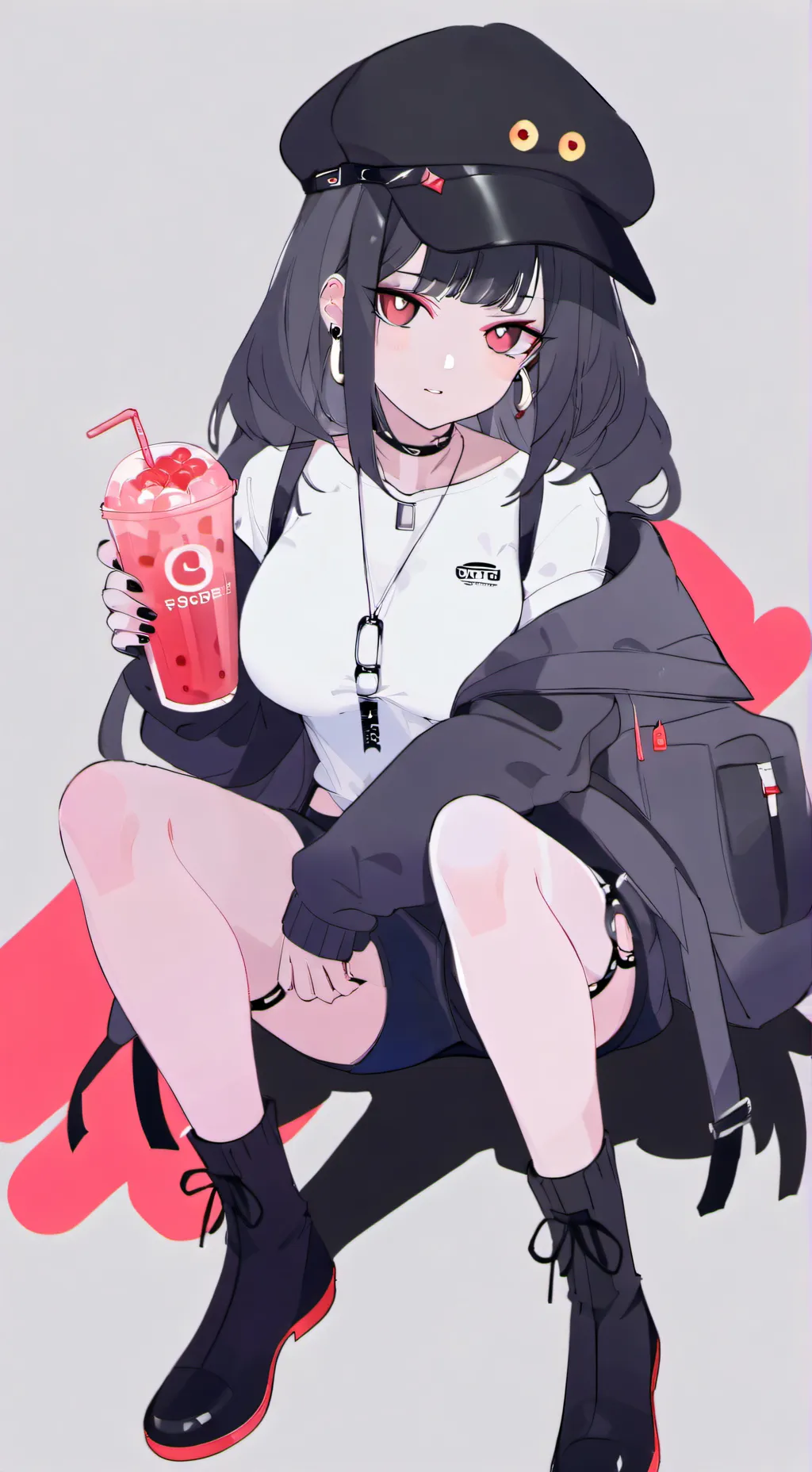 ai character: Zoey background