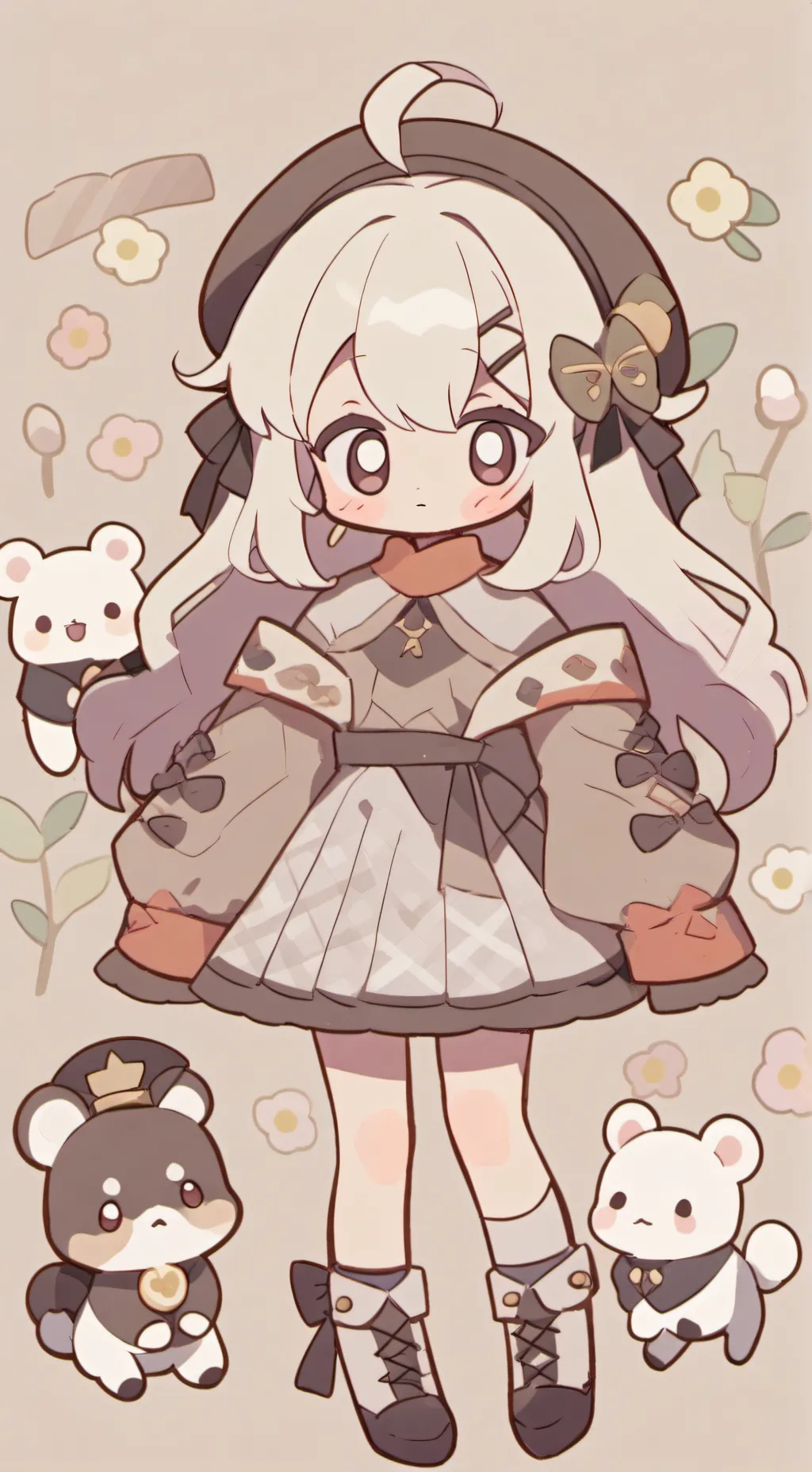 ai character: Emily and Yuki  background