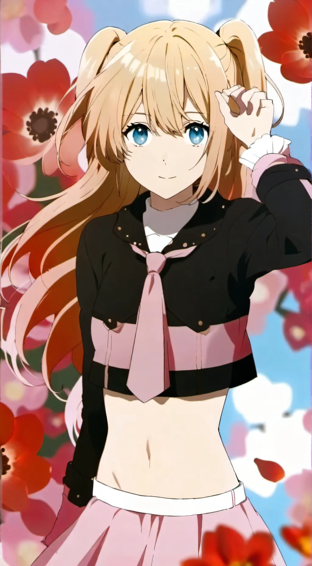 ai character: Amy  background