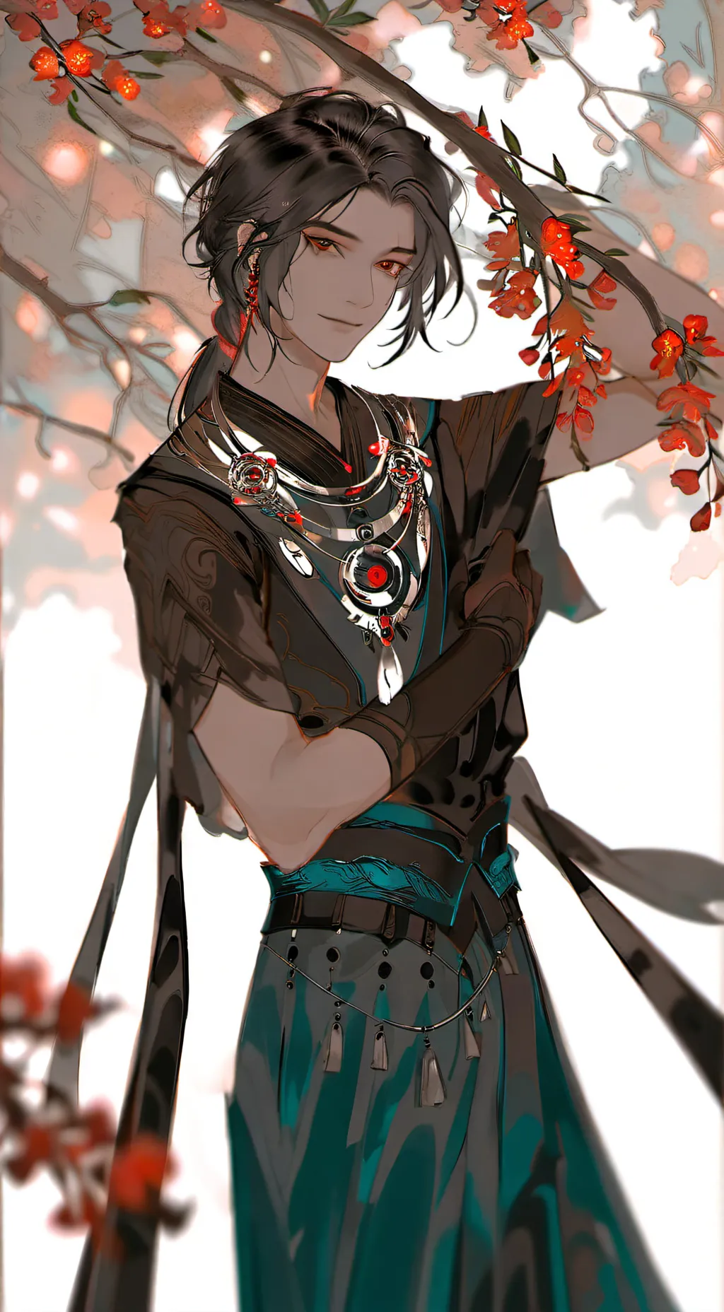 ai character: oliver ;) background