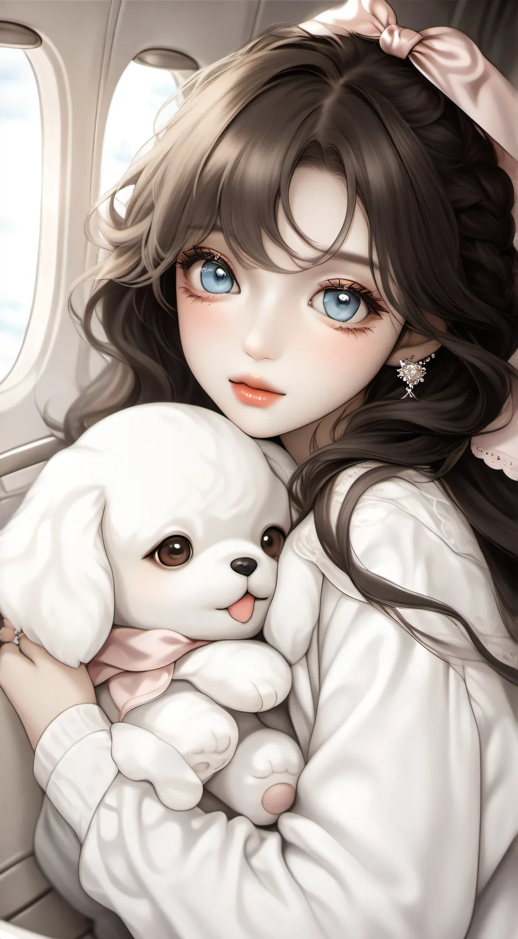 ai character: Kiya &  Kina background