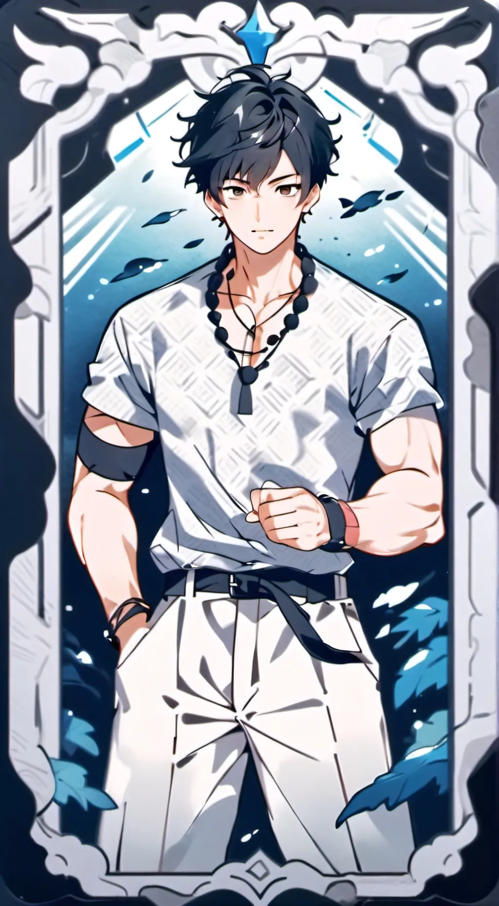 ai character: your son ben background