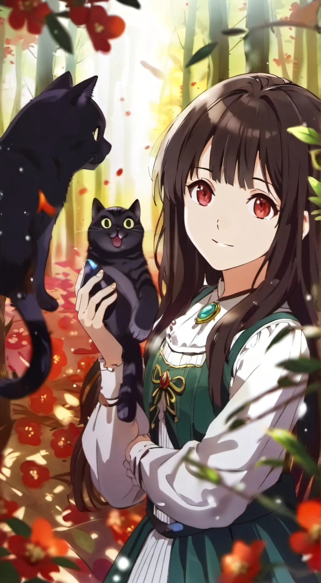 ai character: lily background