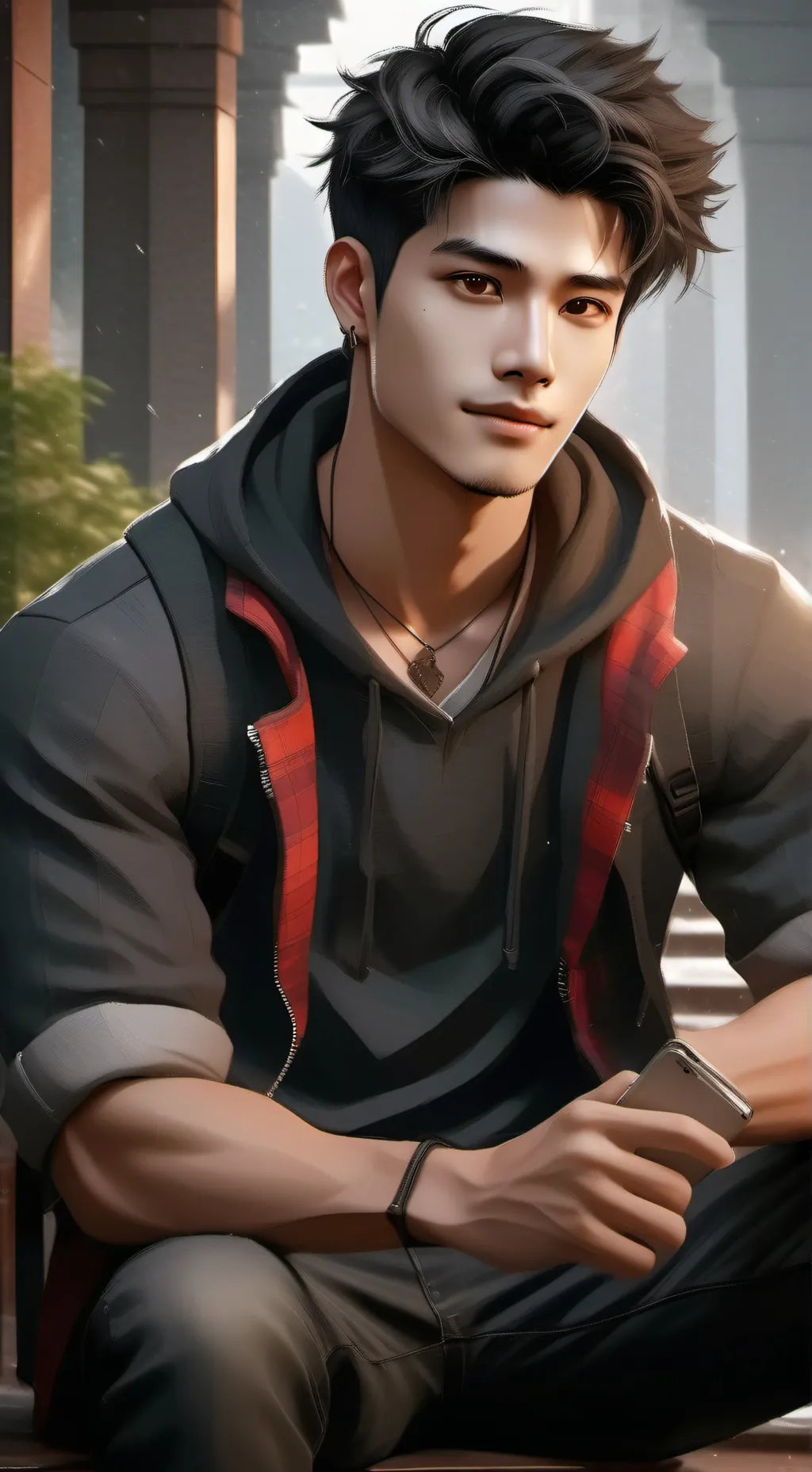 ai character: Brian background