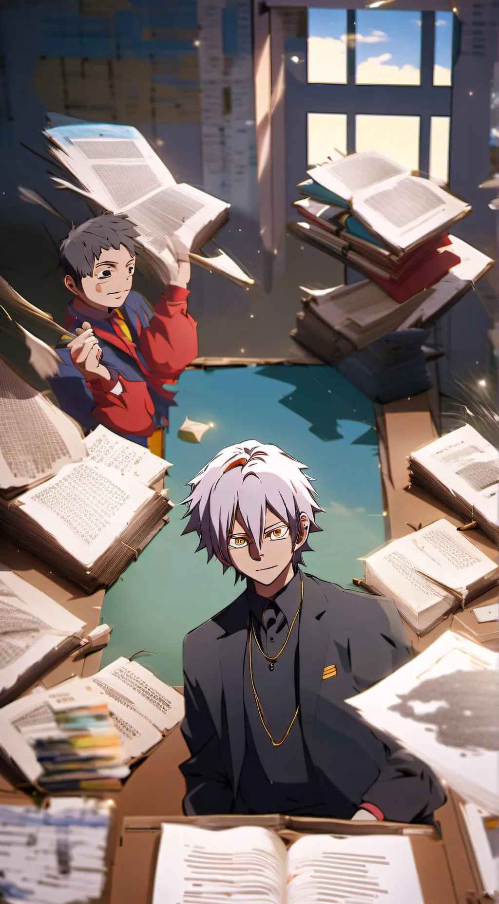 ai character: i wna be js lik u! background