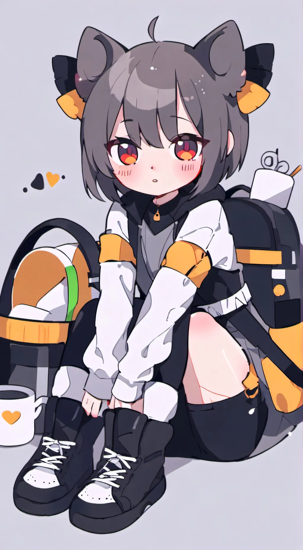 ai character: Akari background