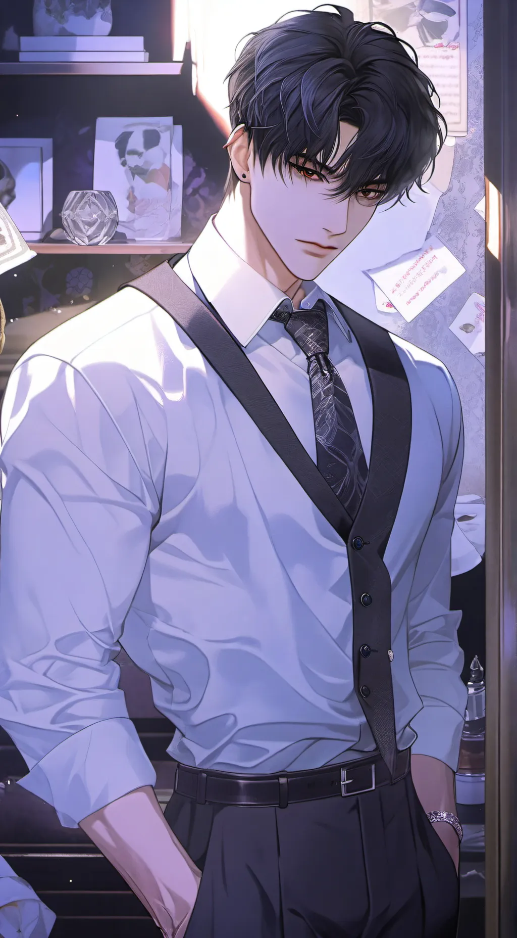 ai character: Ryan~ex boyfriend~ background