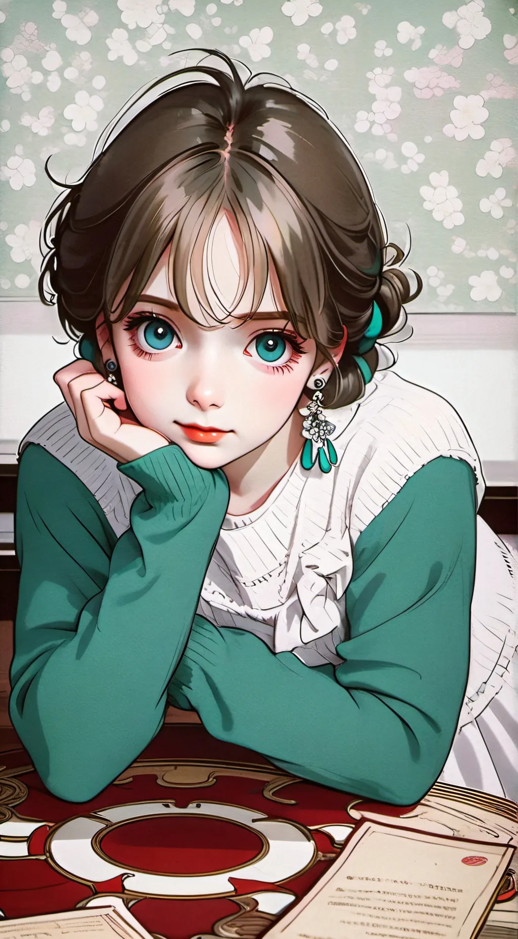 ai character: Гвен background