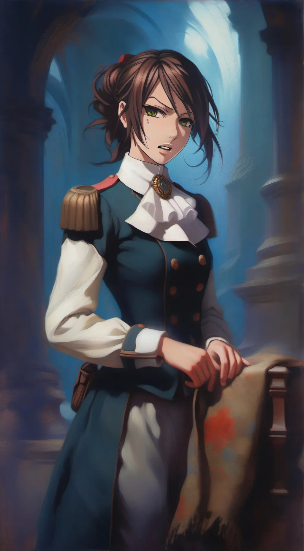 ai character: Snk background