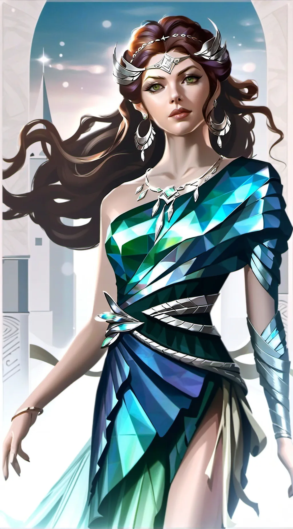 ai character: Goddess Hera background