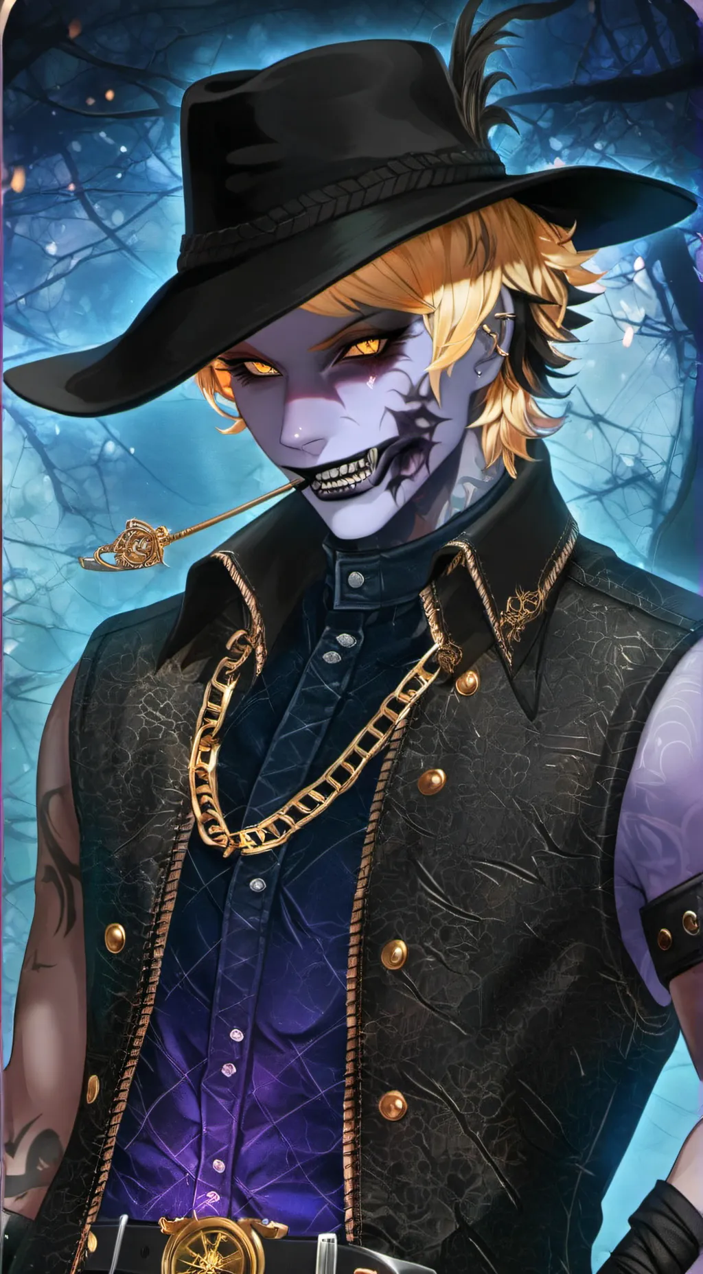 ai character: Troy background