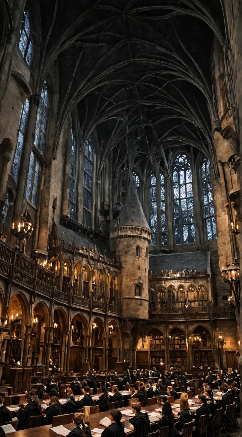 ai character: Hogwarts Y/n background