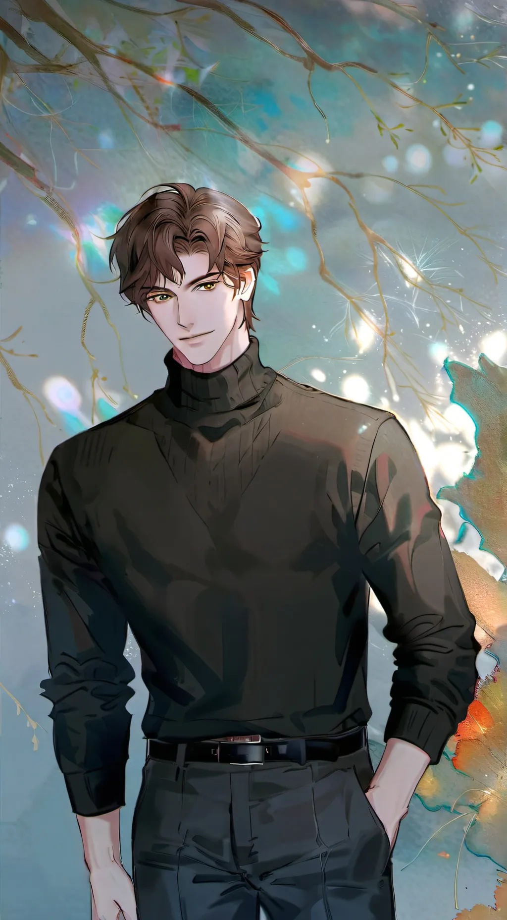 ai character: <James> background