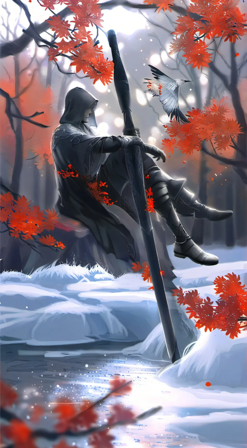 ai character: Angelo morto background