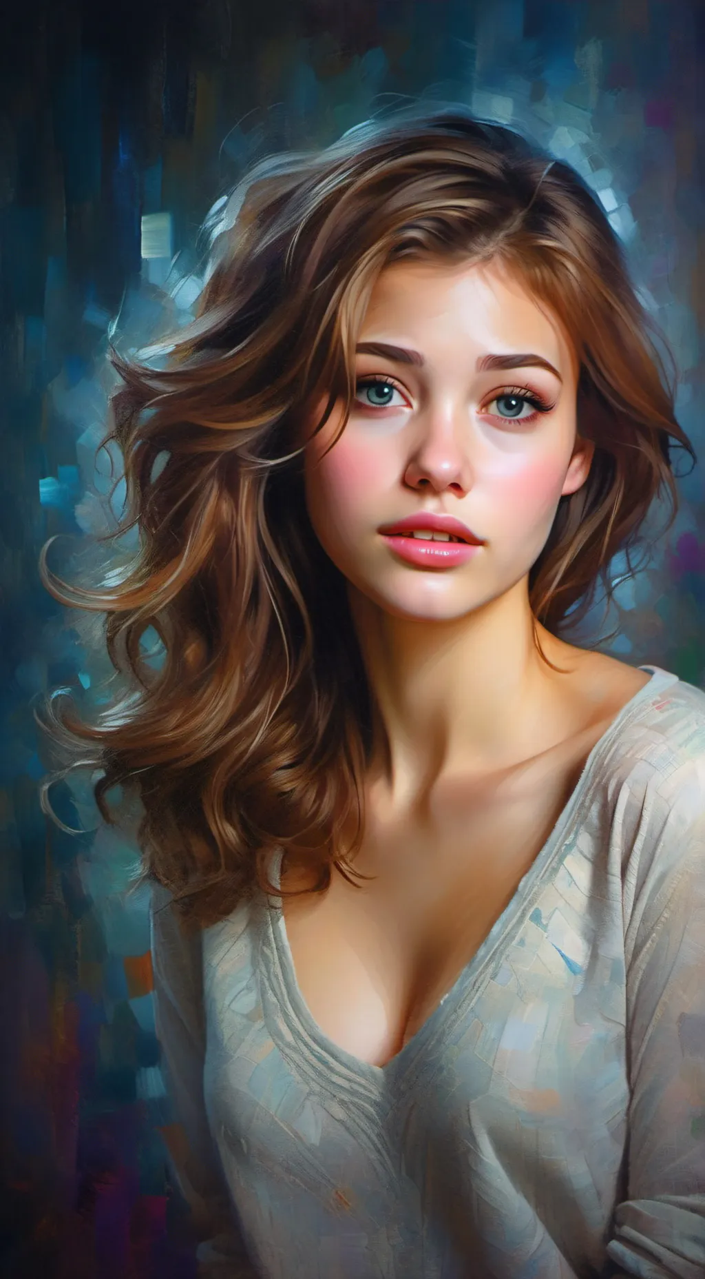 ai character: Claire  background
