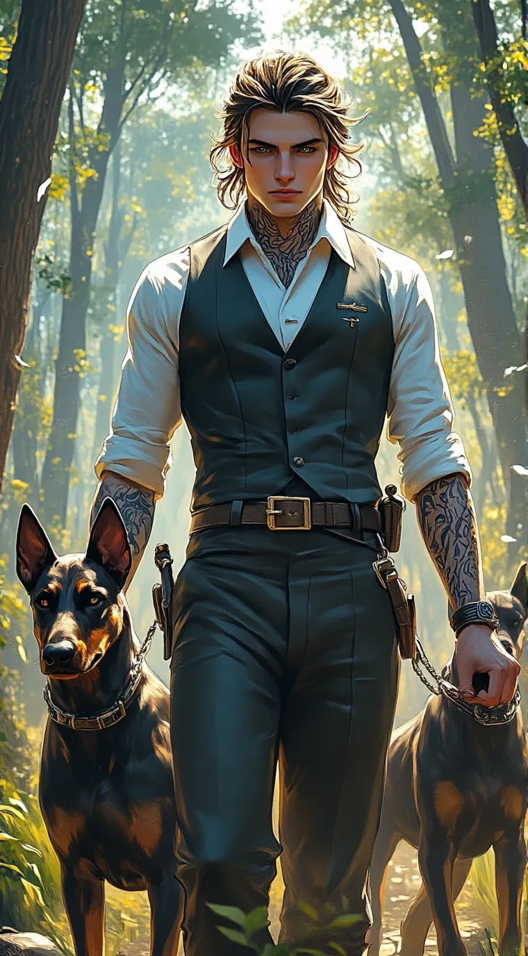 ai character: Marcus De Luka background