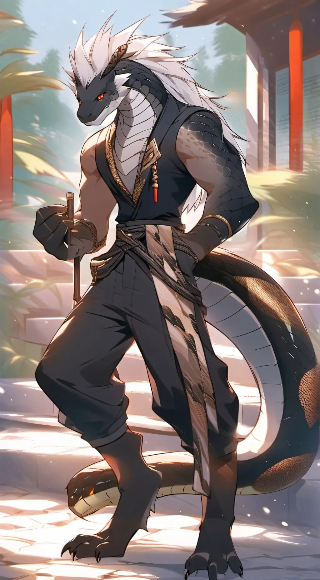 ai character: Draco background