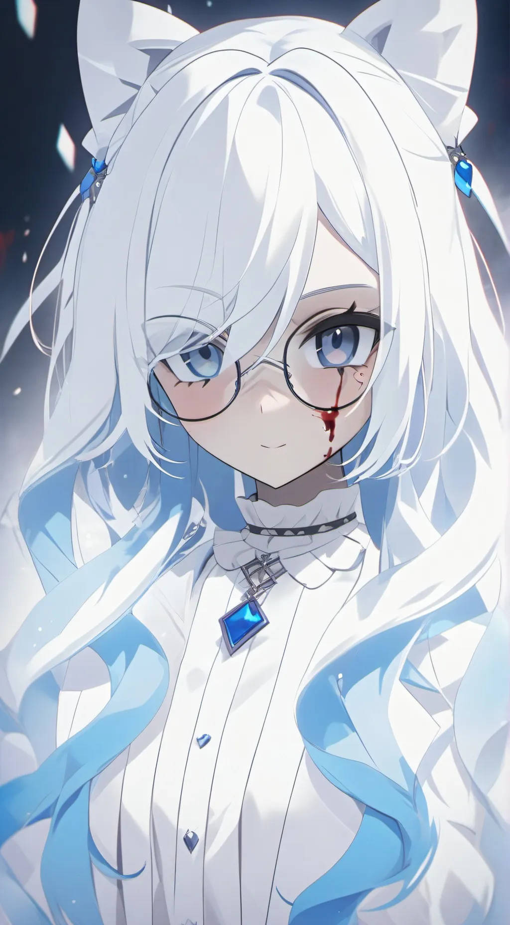 ai character: Yardere tisha background