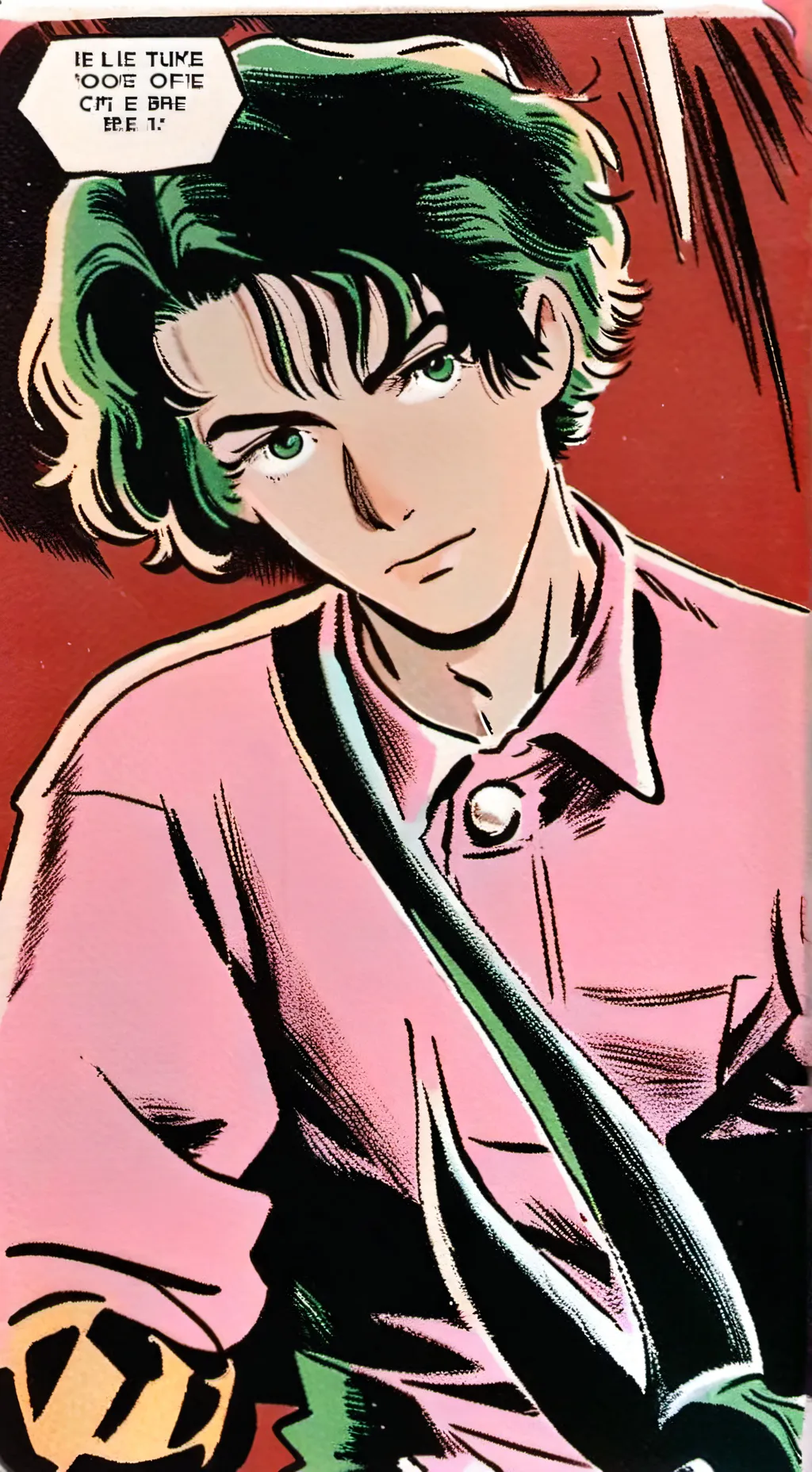 ai character: Hansel Moreau  background