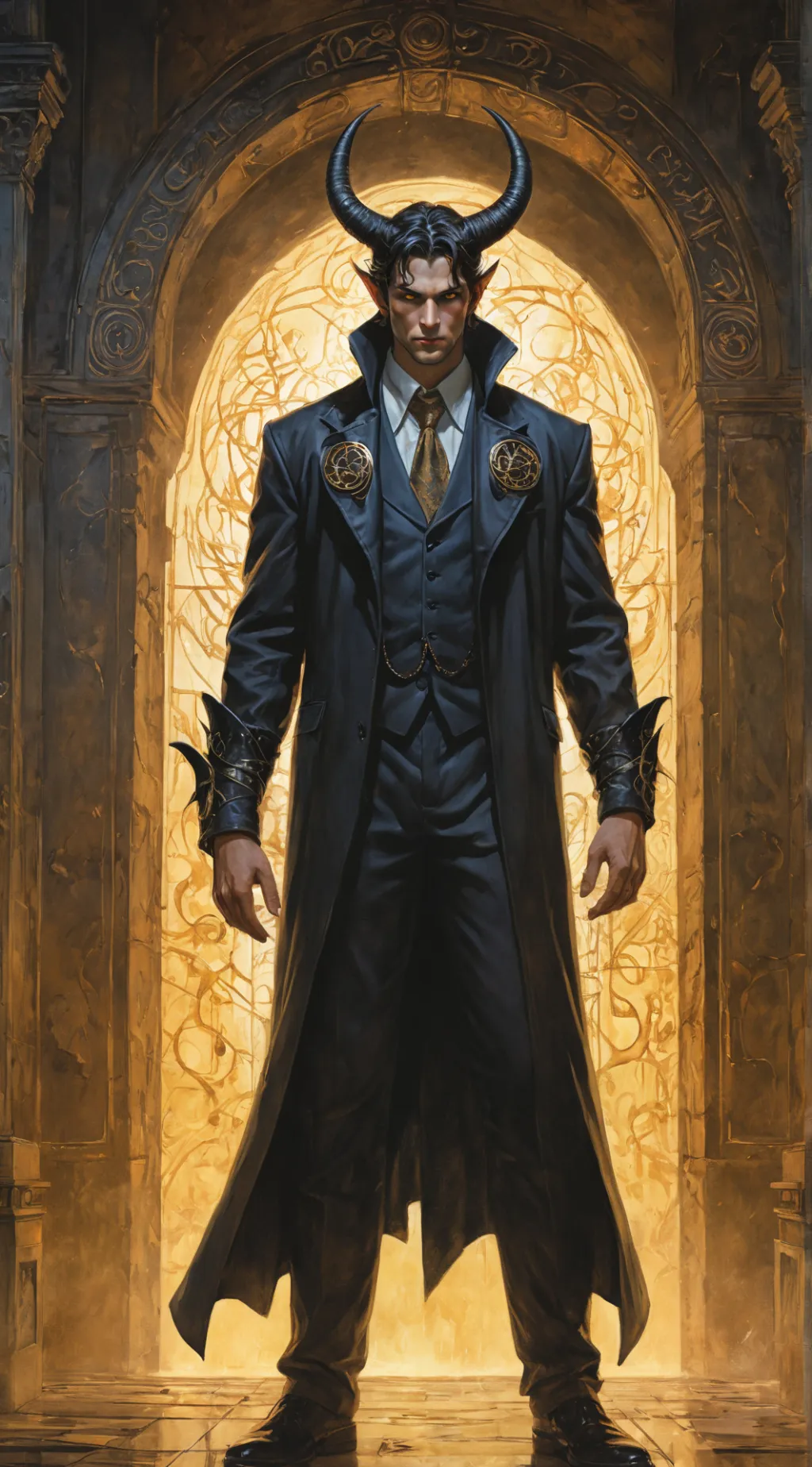 ai character: Lucien background