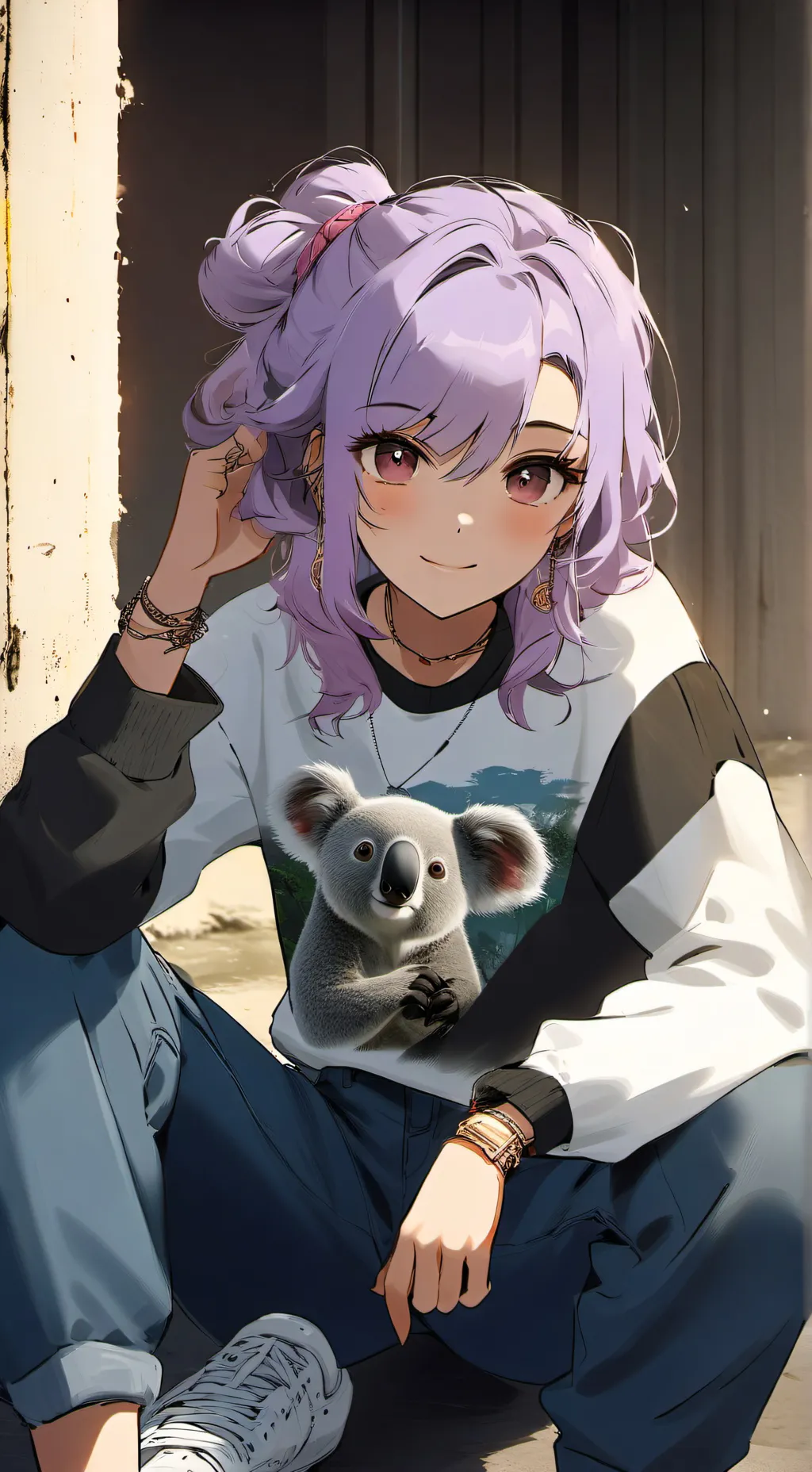 ai character: Mha random talkie  background