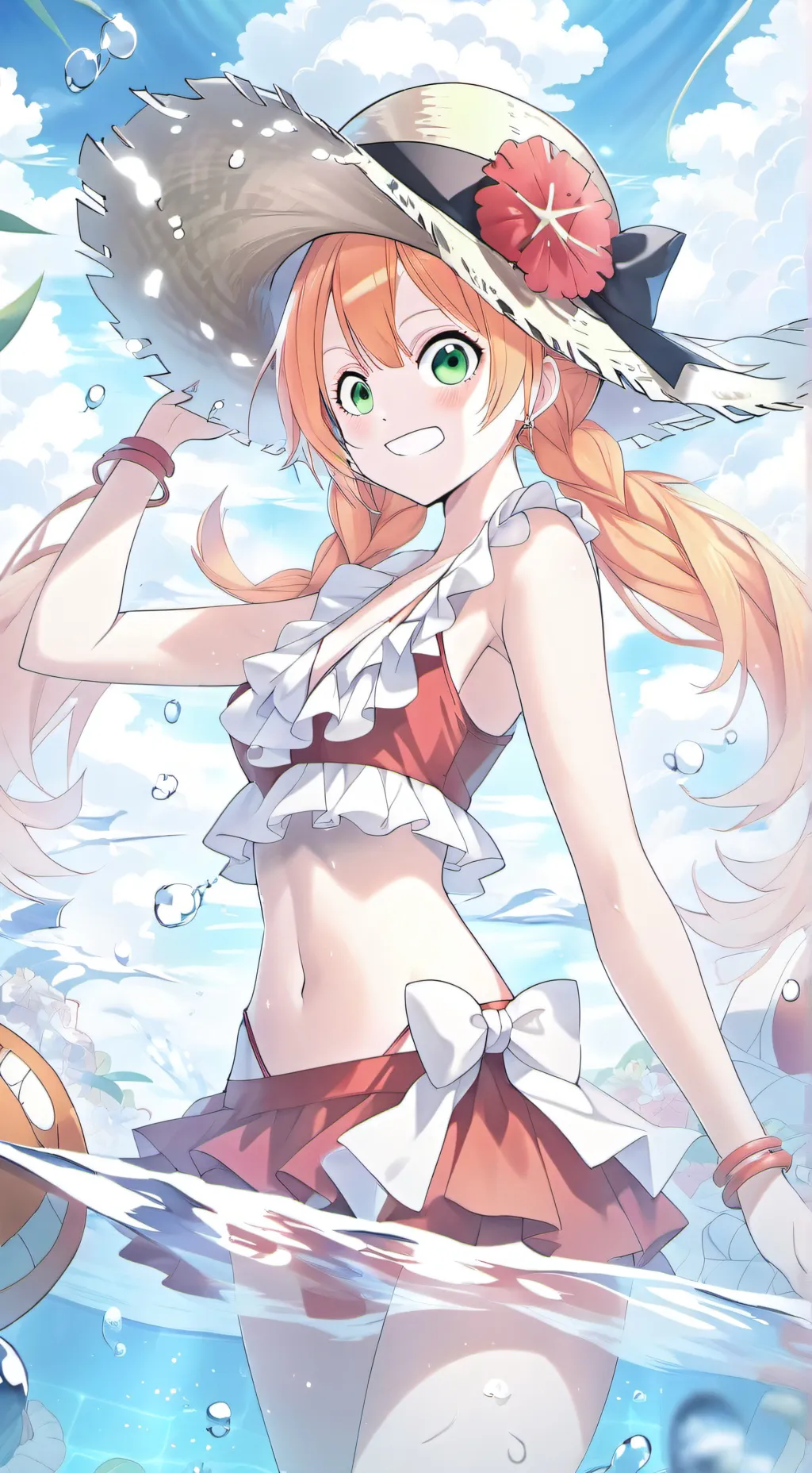ai character: Nami background
