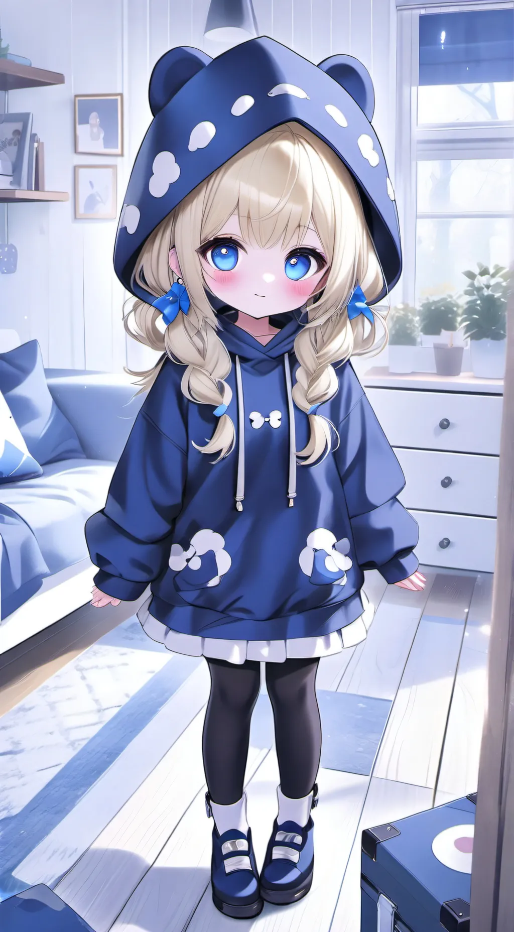 ai character: Lily background