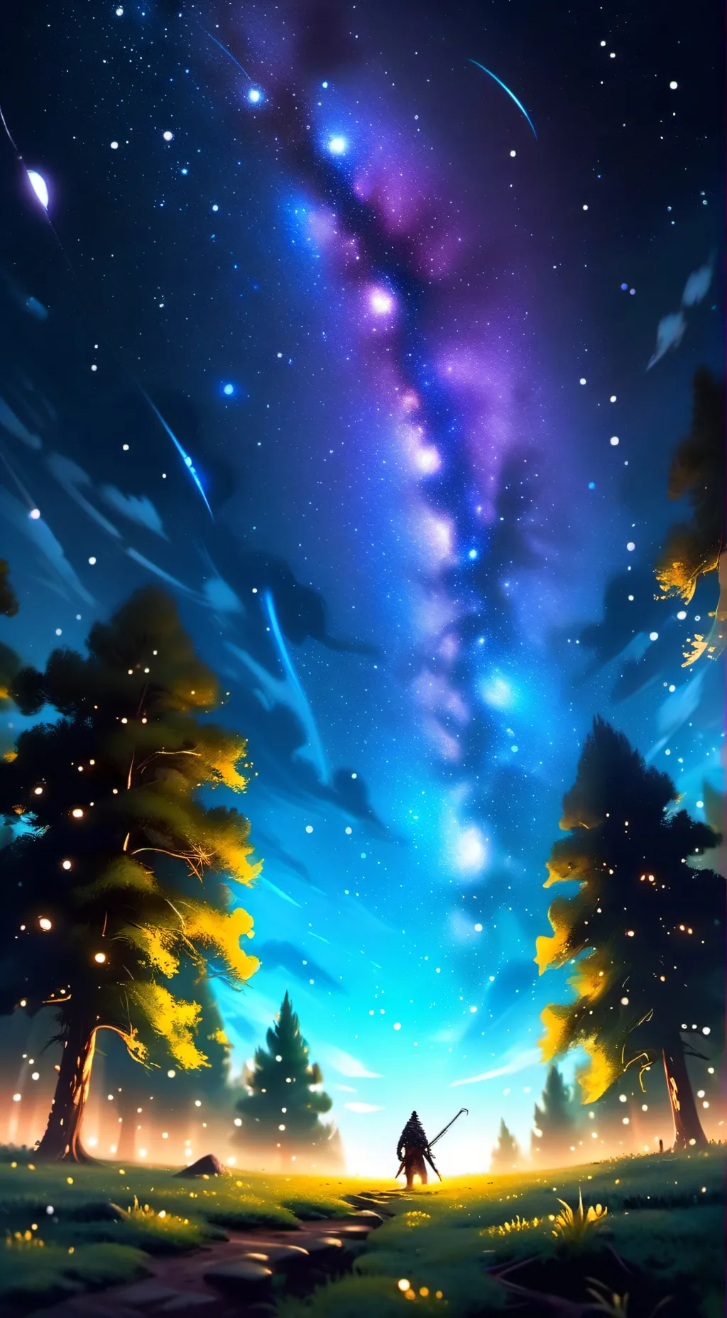 ai character: bosque torcido background