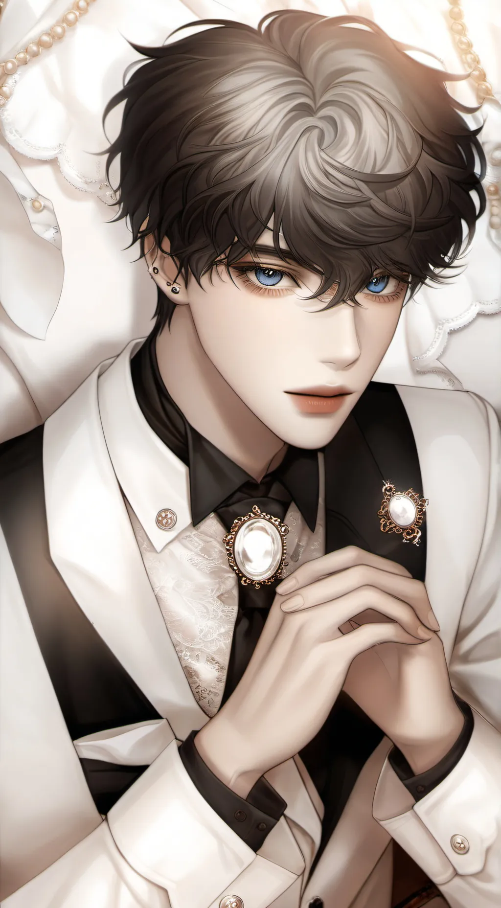 ai character: 🖤🤍Alex🤍🖤 background