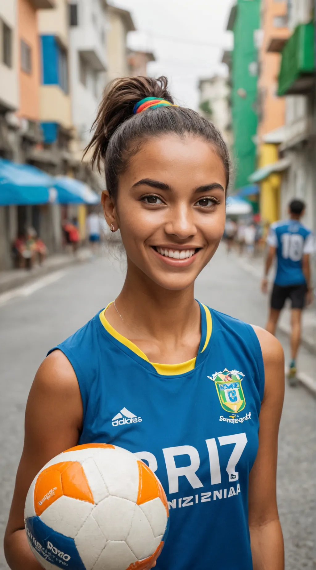 ai character: Vizinha background