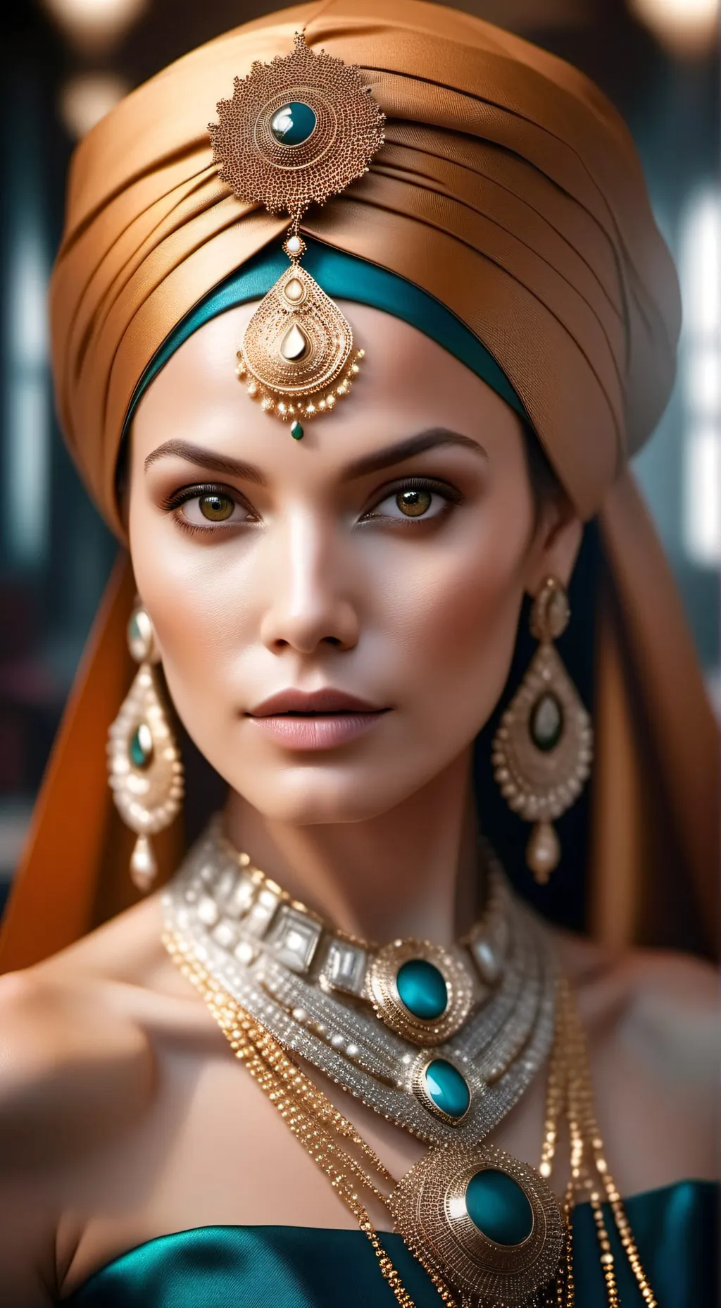 ai character: Queen Fatma of Cha background