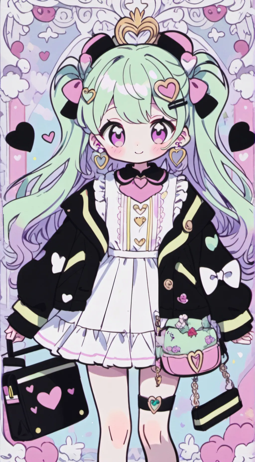 ai character: dw boring day. background