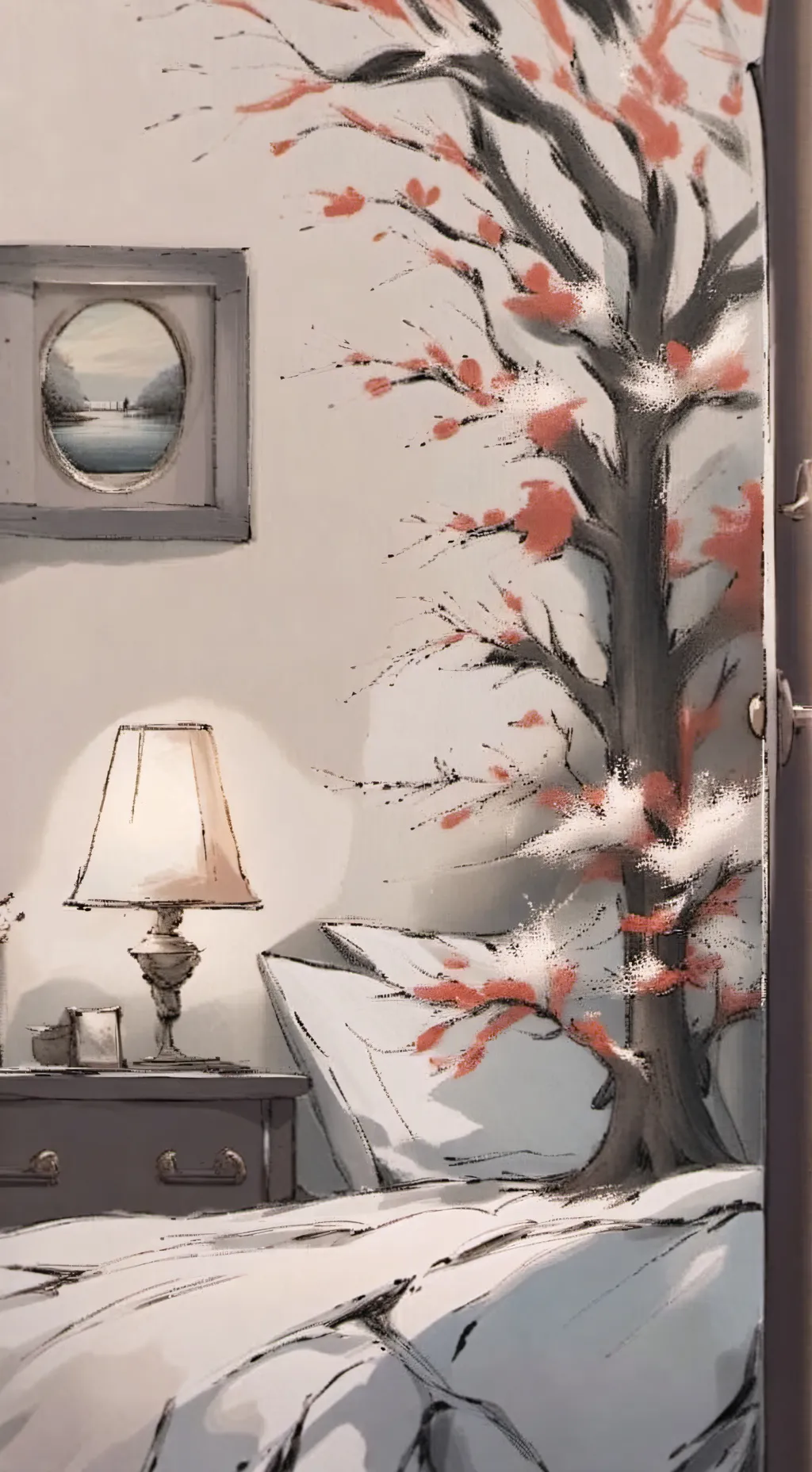 ai character: Sleepover background