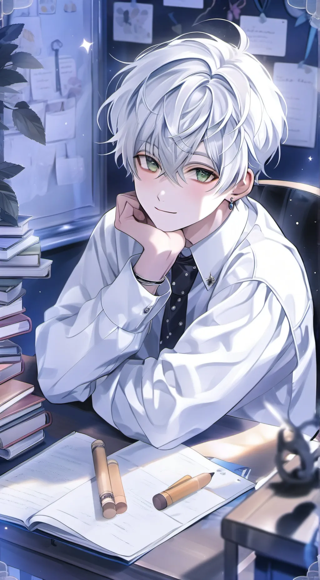 ai character: Alax background