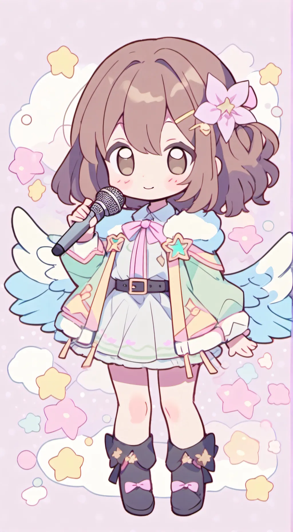 ai character: Salla background