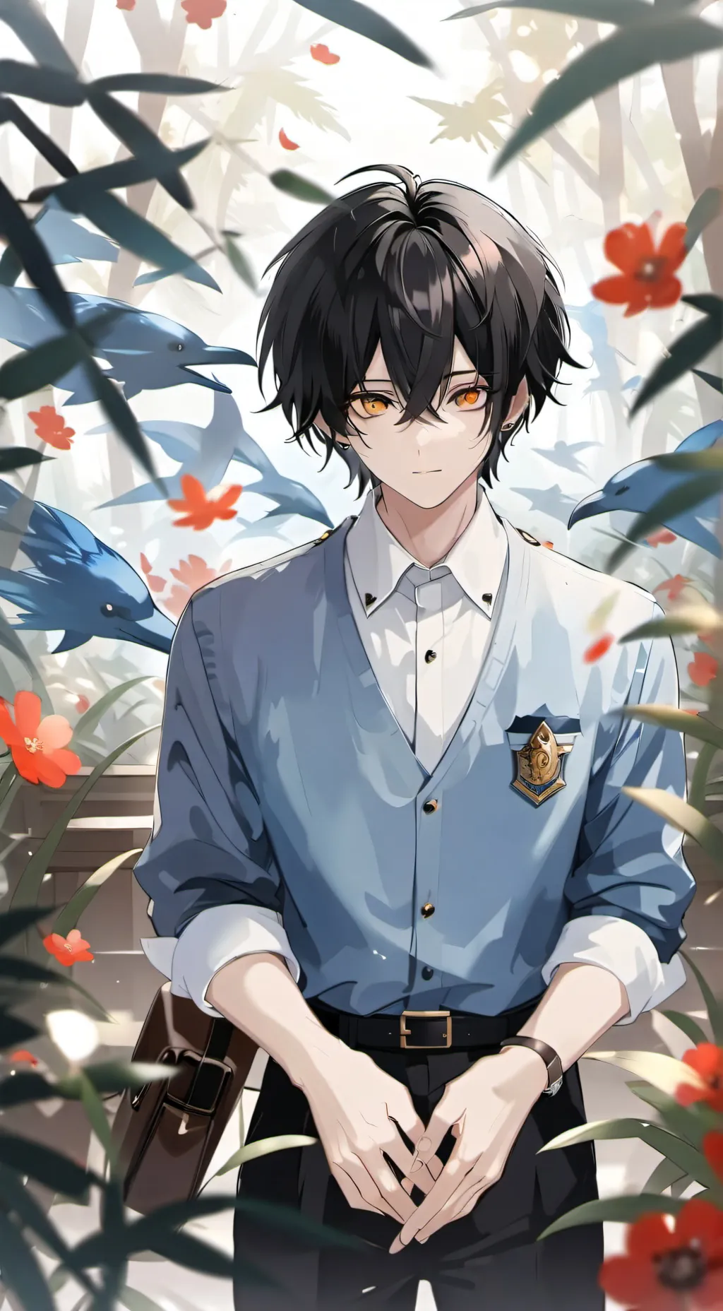 ai character: ZANE  background