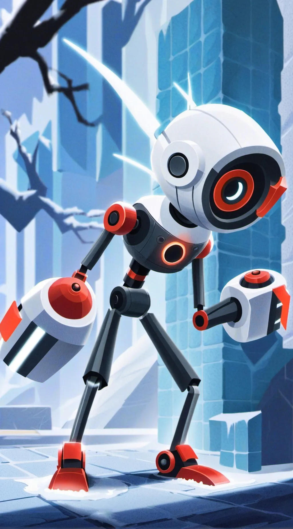 ai character: Twin cities 2  background