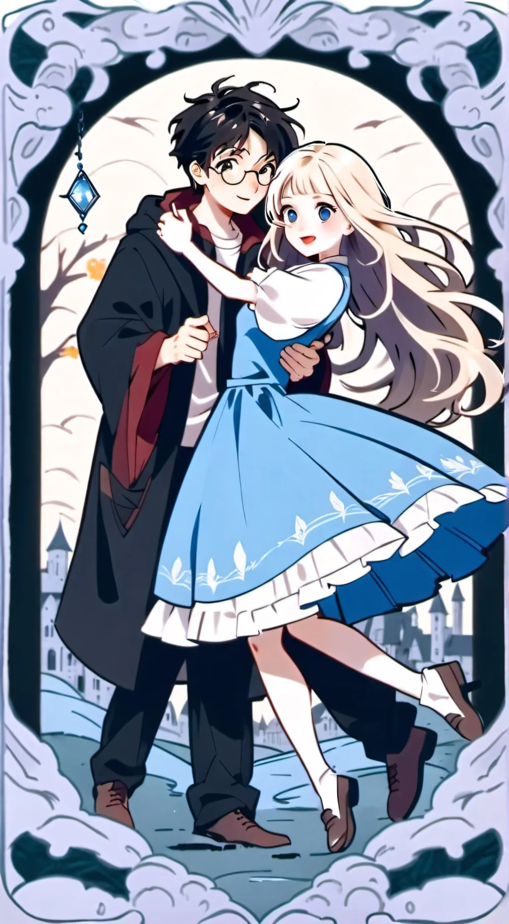 ai character: Harry Potter background