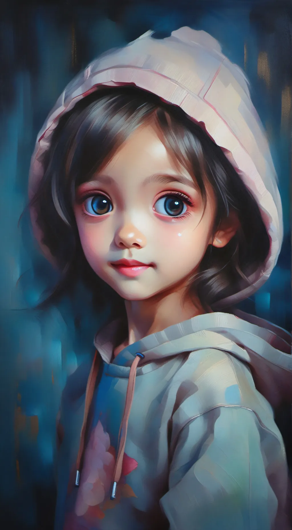 ai character: amelia  background