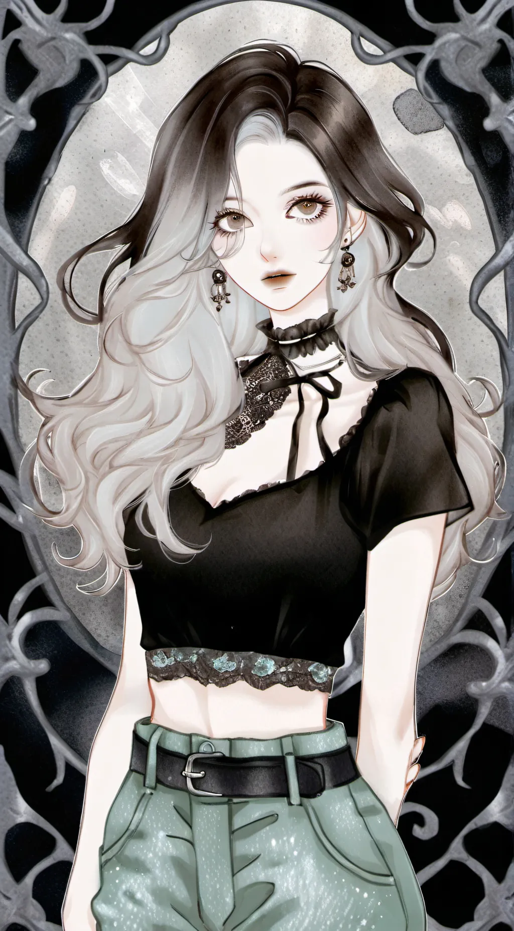 ai character: Audrey background