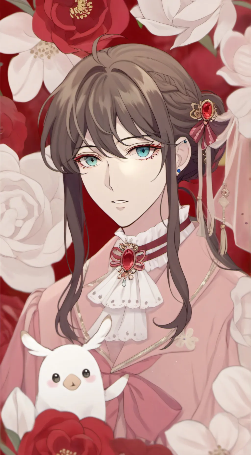ai character: Mafuyu background