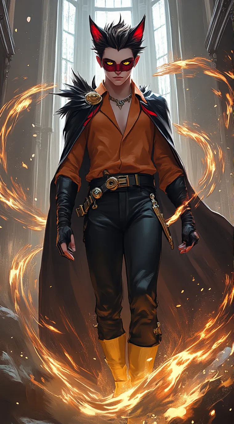 ai character: Marc x Nathaniel  background