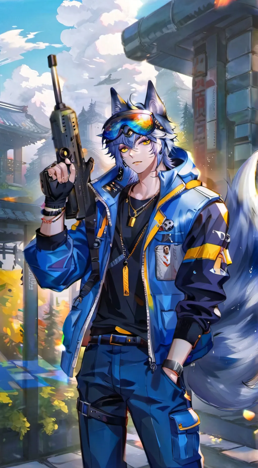 ai character: Rex background