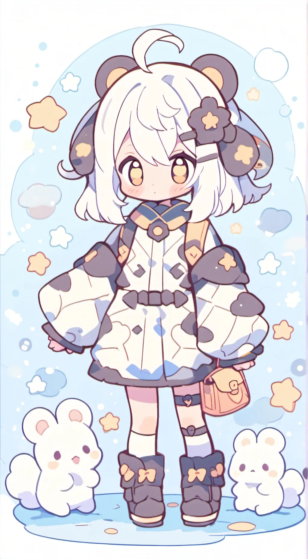 ai character: Anything  background