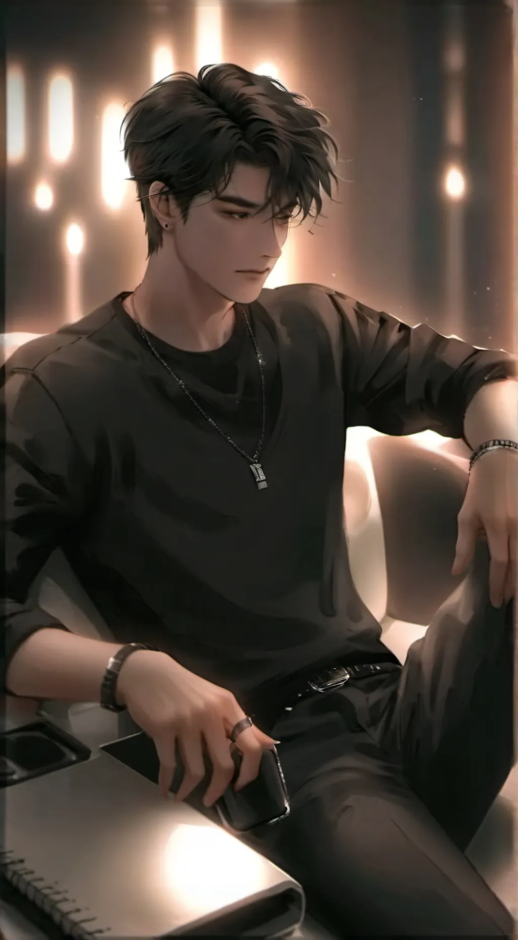 ai character: Amir background